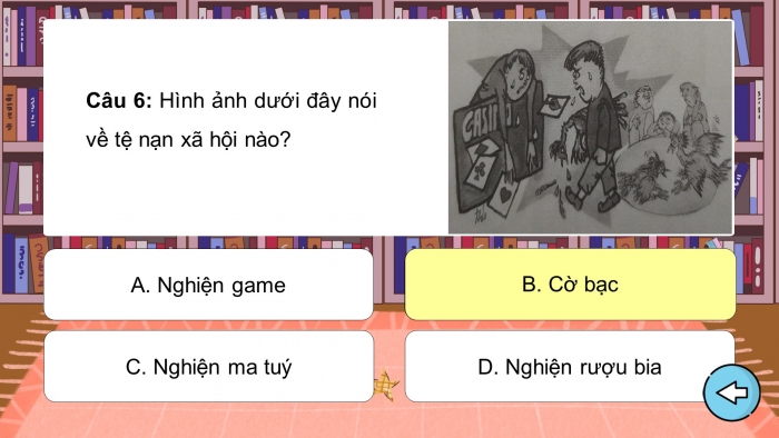 Trò chơi khởi động Công dân 7 kết nối Bài 9: Phòng, chống tệ nạn xã hội