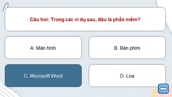 Trò chơi khởi động Tin học 7 kết nối tri thức