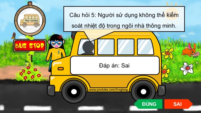Trò chơi khởi động Công nghệ 6 kết nối Bài 3: Ngôi nhà thông minh