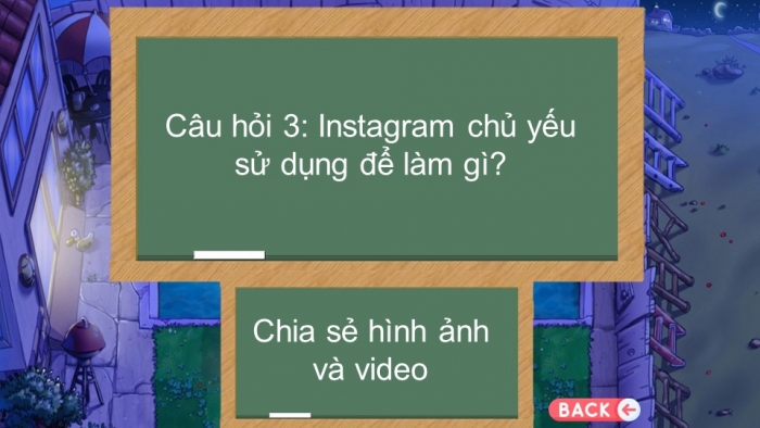Trò chơi khởi động Tin học 7 kết nối Bài 4: Mạng xã hội và một số kênh trao đổi thông tin trên Internet