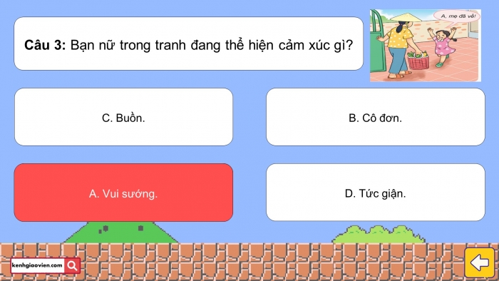 Trò chơi khởi động Đạo đức 2 kết nối Bài 9: Cảm xúc của em