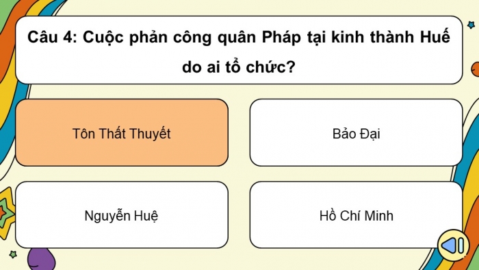 Trò chơi khởi động Lịch sử Địa lí 4 kết nối Bài 18: Cố đô Huế