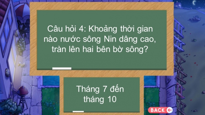 Trò chơi khởi động Lịch sử 6 chân trời Bài 6: Ai Cập cổ đại