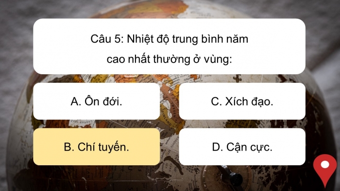 Trò chơi khởi động Địa lí 6 cánh diều Bài 14: Nhiệt độ và mưa. Thời tiết và khí hậu