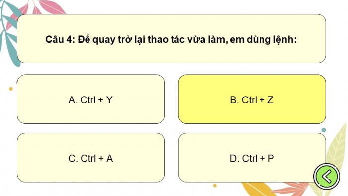 Trò chơi khởi động Tin học 7 kết nối Bài 13 Thực hành tổng hợp: Hoàn thiện bài trình chiếu