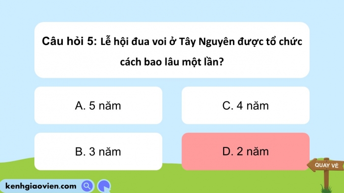 Trò chơi khởi động Lịch sử Địa lí 4 kết nối Bài 22: Một số nét văn hoá và truyền thống yêu nước, cách mạng của đồng bào Tây Nguyên