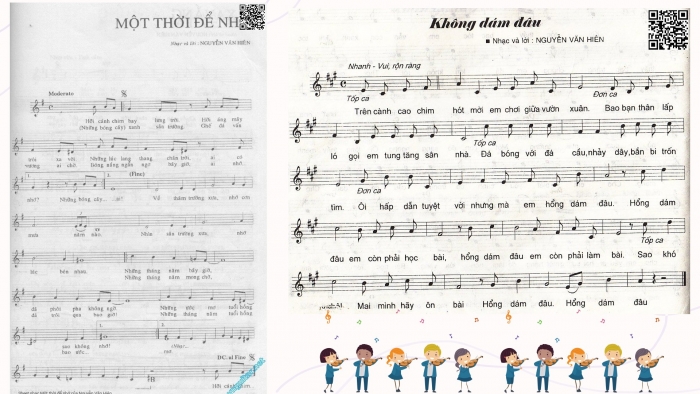 Giáo án điện tử Âm nhạc 9 kết nối Tiết 32: Hát Bài hát Một thời để nhớ, Nghe nhạc Bài hát Khi tóc thầy bạc trắng