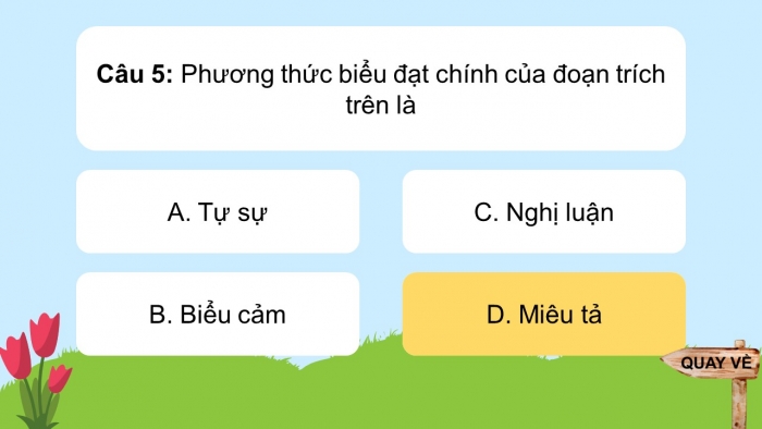 Trò chơi khởi động Ngữ văn 6 kết nối tri thức