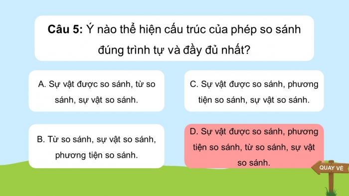 Trò chơi khởi động Ngữ văn 6 kết nối Bài 6: Nghĩa của từ ngữ, Từ ghép và từ láy, Cụm từ, Biện pháp tu từ
