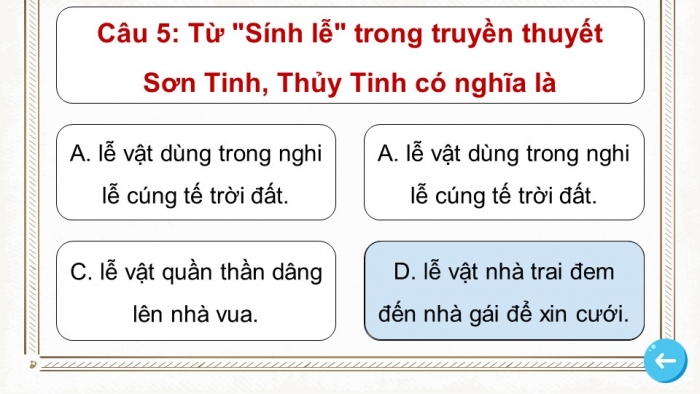 Trò chơi khởi động Ngữ văn 6 kết nối Bài 6: Dấu câu, Nghĩa của từ ngữ, Biện pháp tu từ