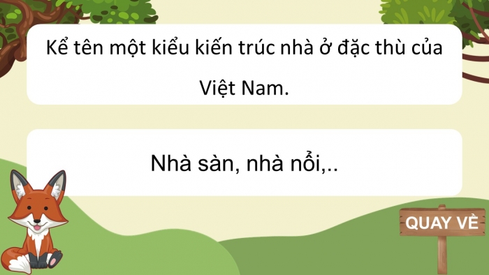Trò chơi khởi động Công nghệ 6 cánh diều
