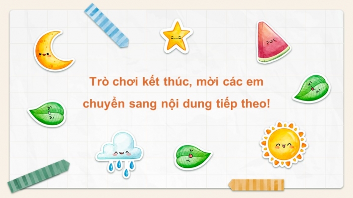 Trò chơi khởi động Tin học 7 kết nối Bài 12: Định dạng đối tượng trên trang chiếu