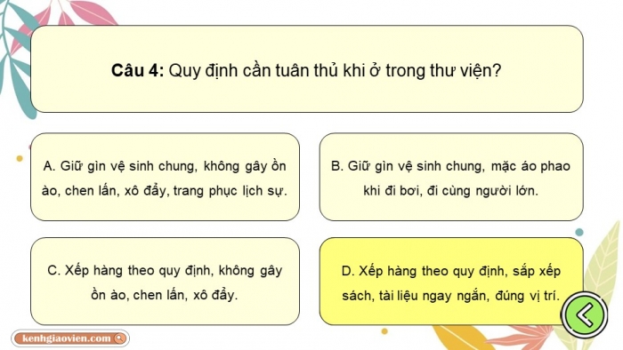 Trò chơi khởi động Đạo đức 2 kết nối Bài 14: Tìm hiểu quy định nơi công cộng