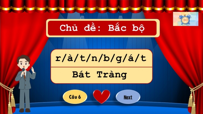 Trò chơi khởi động Lịch sử Địa lí 4 kết nối Bài 14: Ôn tập