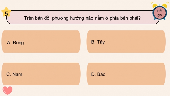 Trò chơi khởi động Địa lí 6 kết nối Bài 2: Bản đồ. Một số lưới kinh, vĩ tuyến. Phương hướng trên bản đồ