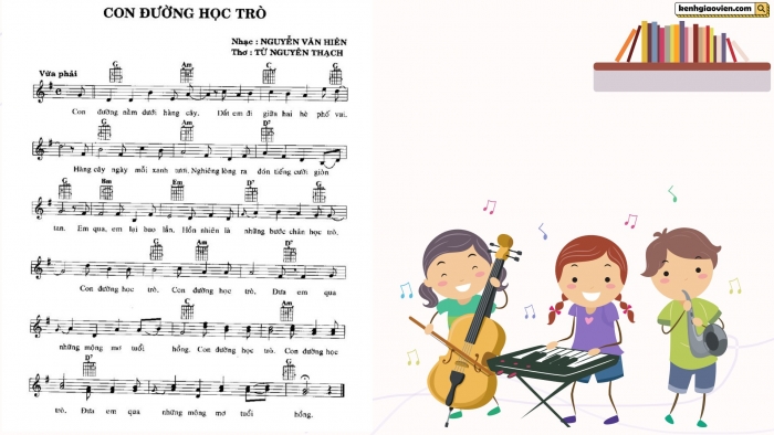 Giáo án điện tử Âm nhạc 9 kết nối Tiết 32: Hát Bài hát Một thời để nhớ, Nghe nhạc Bài hát Khi tóc thầy bạc trắng