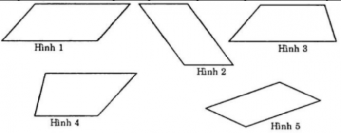 Trắc nghiệm chương III  bài 3: Hình bình hành