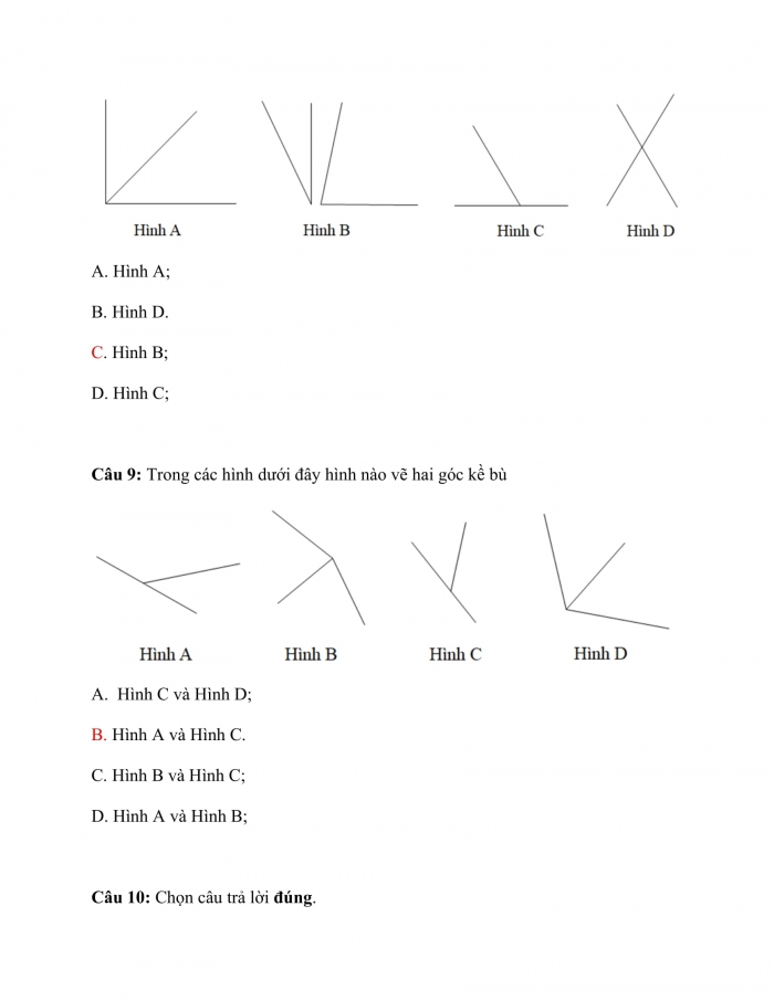 Trắc nghiệm toán 7 cánh diều Chương 1 Bài 1: Tập hợp số Q hữu tỉ