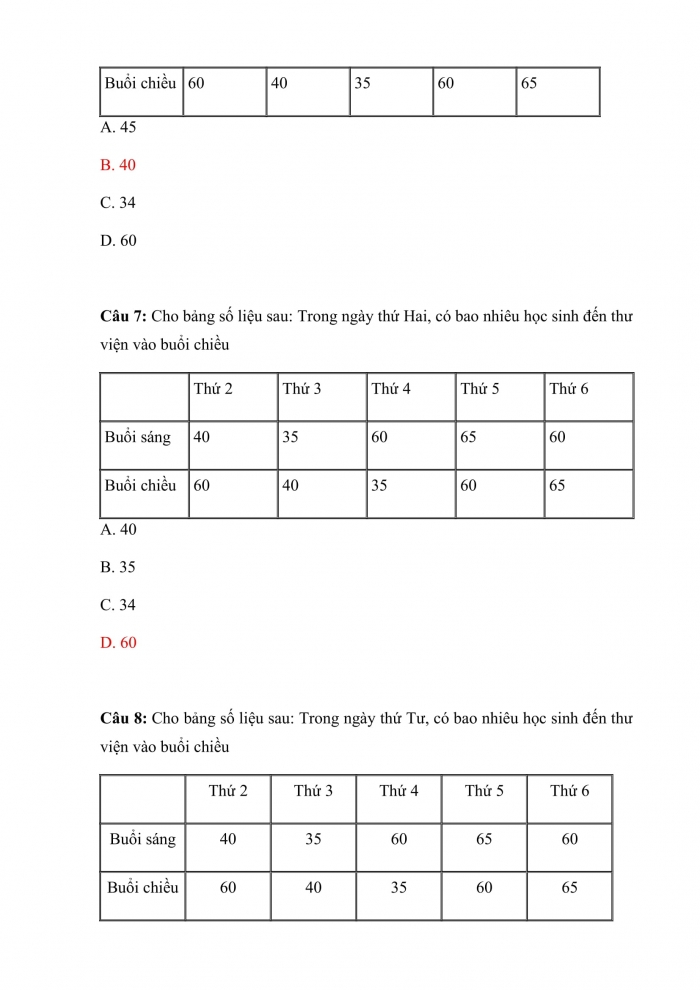 Trắc nghiệm Toán 3 Kết nối tri thức (tập 2)  Bài 79: ôn tập hình học và đo lường