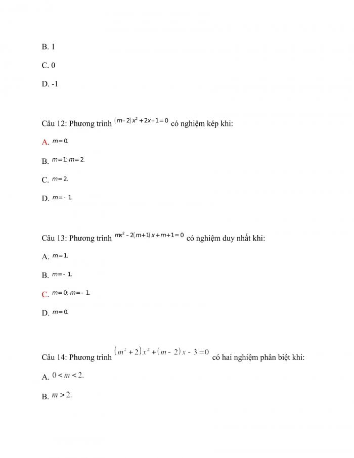 Trắc nghiệm toán 10 cánh diều Chương 3 Bài 5: Hai dạng phương trình quy về phương trình bậc hai