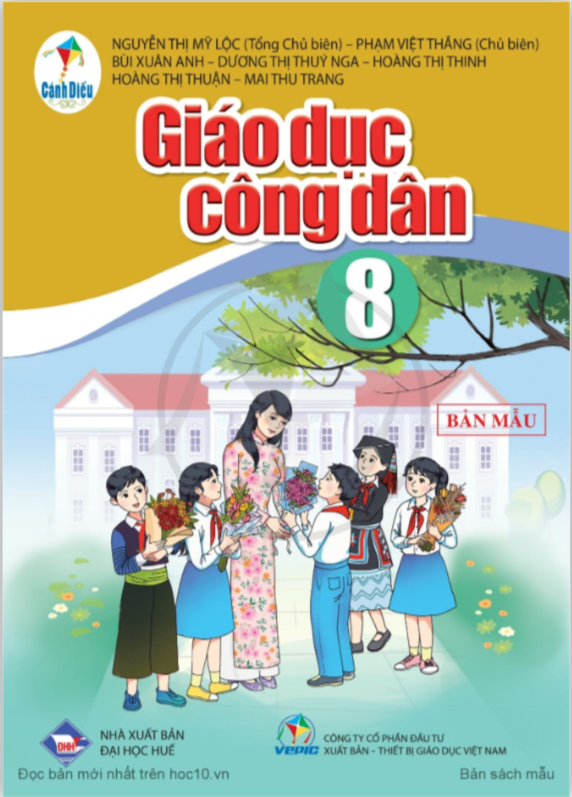 Tải PDF shs Công dân 8 Cánh diều