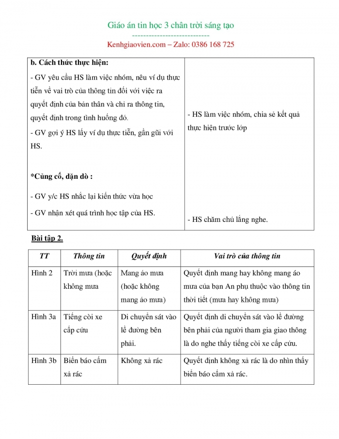 Giáo án tin học 3 chân trời sáng tạo (bản word)