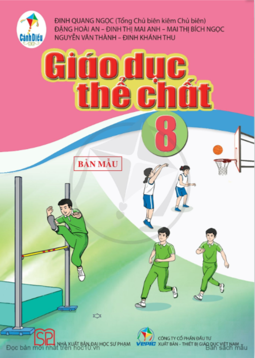 Tải PDF shs Giáo dục thể chất 8 Cánh diều