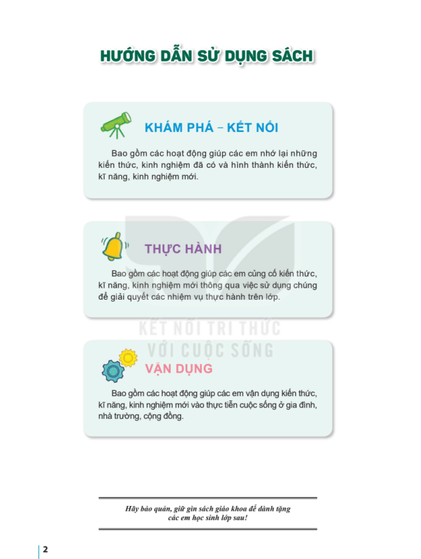 Tải PDF shs Hoạt động trải nghiệm hướng nghiệp 8 Kết nối tri thức