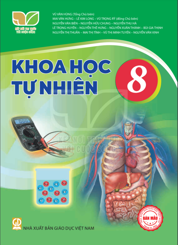 Tải PDF shs Khoa học tự nhiên 8 Chân trời sáng tạo