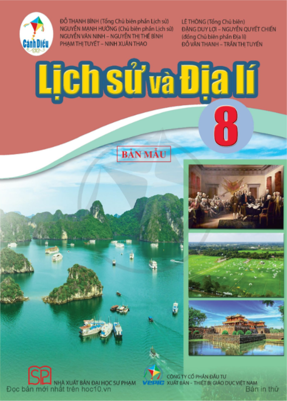 Tải PDF shs Lịch sử 8 Cánh diều