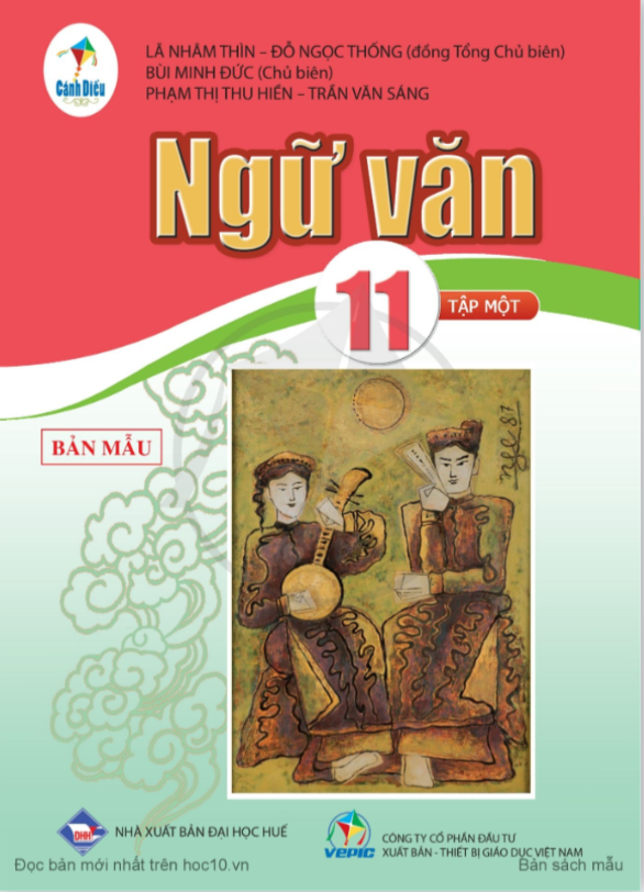 Tải PDF shs Ngữ văn 11 tập 1 Cánh diều
