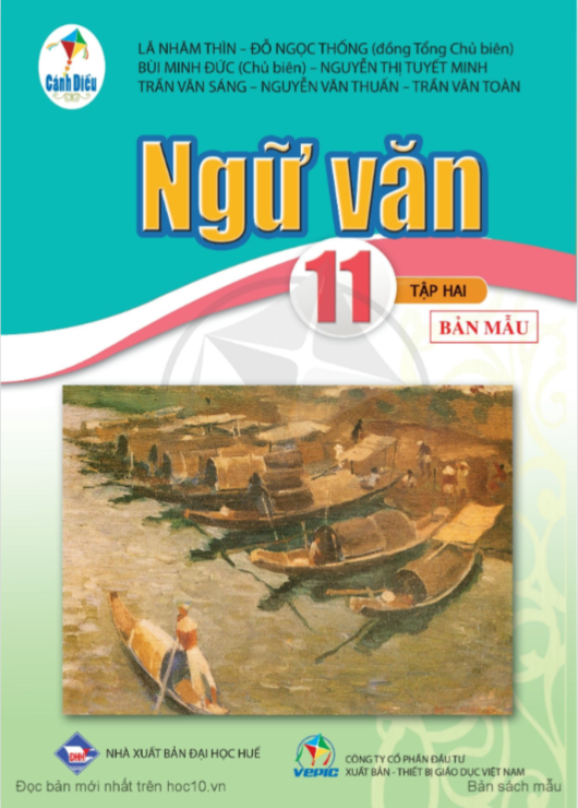 Tải PDF shs Ngữ văn 11 tập 2 Cánh diều