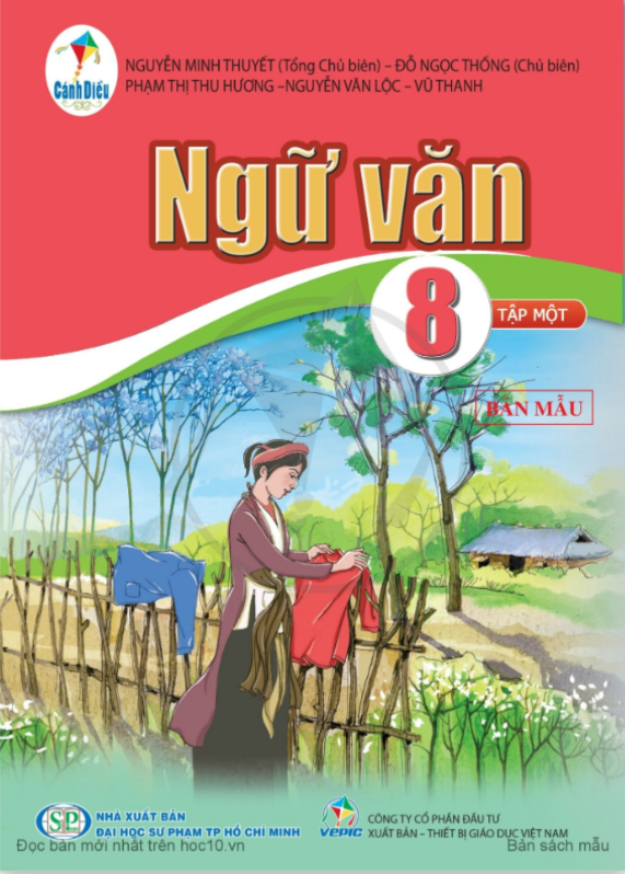 Tải PDF shs Ngữ văn 8 tập 1 Cánh diều