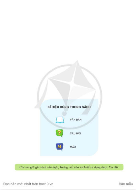 Tải PDF shs Ngữ văn 8 tập 1 Cánh diều
