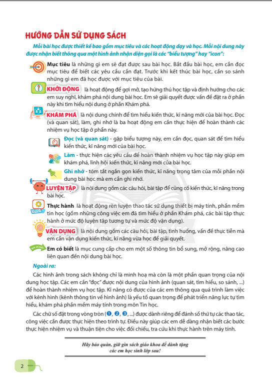 Tải PDF shs Tin học 4 Chân trời sáng tạo