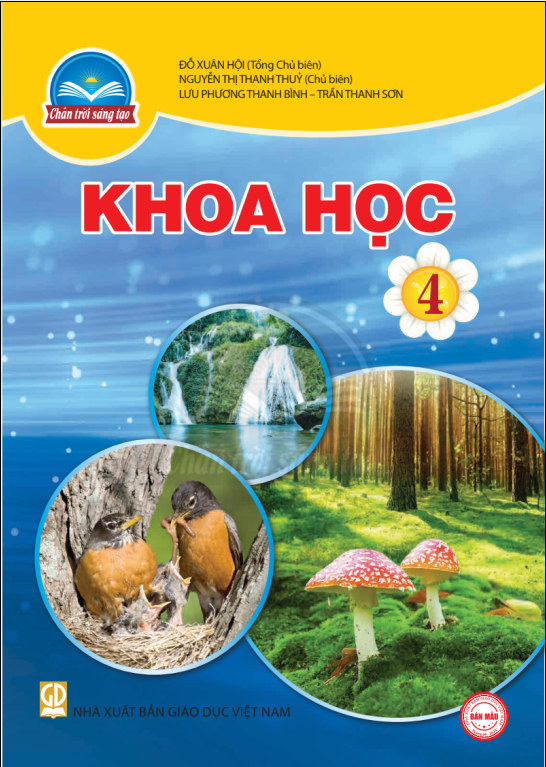 Tải PDF shs Khoa học 4 Chân trời sáng tạo