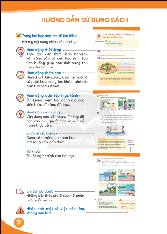 Tải PDF shs Khoa học 4 Chân trời sáng tạo
