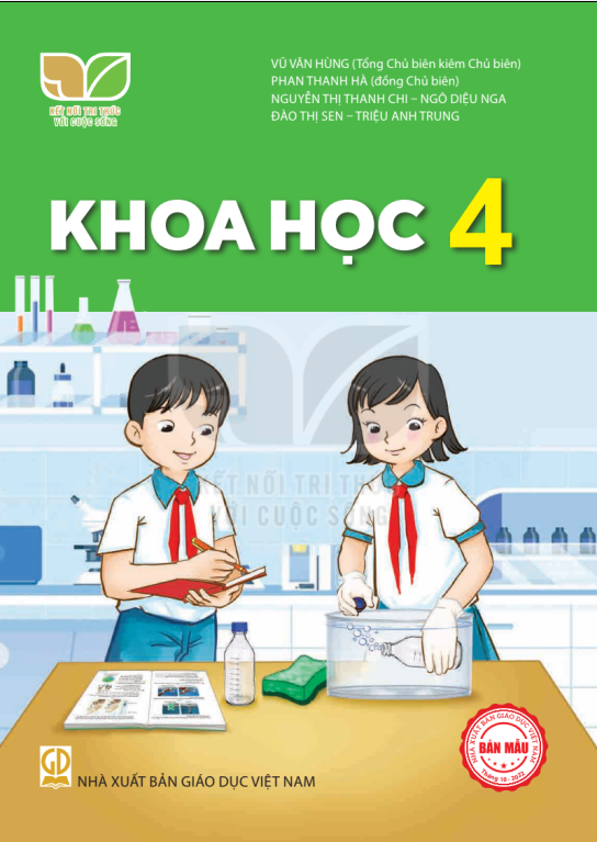 Tải PDF shs Khoa học 4 Kết nối tri thức
