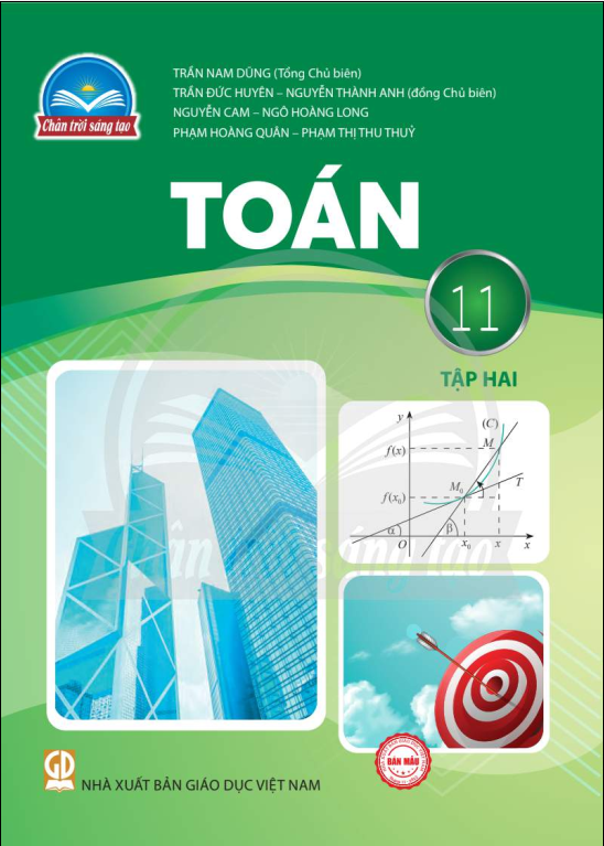 Tải PDF shs Toán 11 (tập 2) Chân trời sáng tạo