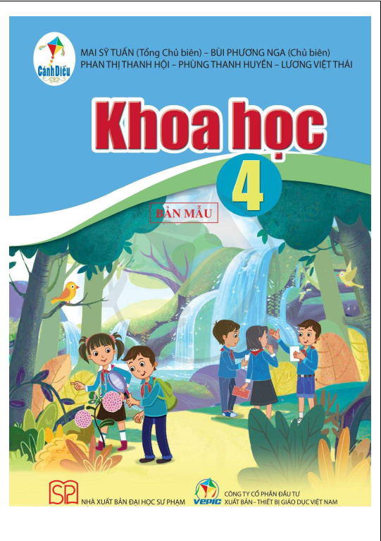 Tải PDF shs Khoa học 4 Cánh diều