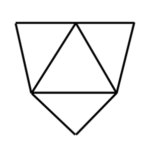 Trắc nghiệm Toán 3 Cánh diều Chương 2: Bài 49 - Hình tam giác. Hình tứ giác