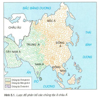 Trắc nghiệm địa lí 7 cánh diều bài 6: Đặc điểm dân cư châu Á