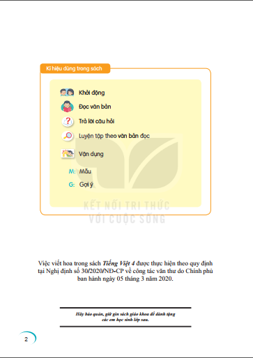 Tải PDF shs Tiếng việt 4 Kết nối tri thức tập 2