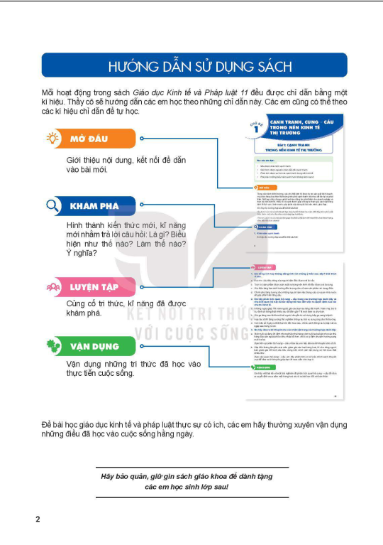 Tải PDF shs Giáo dục Kinh tế và Pháp luật 11 Kết nối tri thức