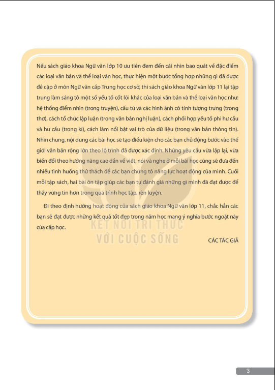 Tải PDF shs Ngữ văn 11 (tập 1) Kết nối tri thức