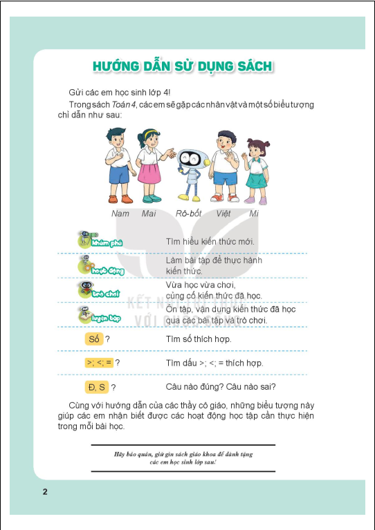 Tải PDF shs Toán 4 (tập 1) Kết nối tri thức