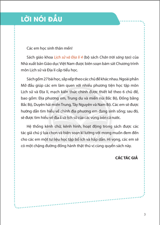 Tải PDF shs Lịch sử và Địa lí 4 Chân trời sáng tạo