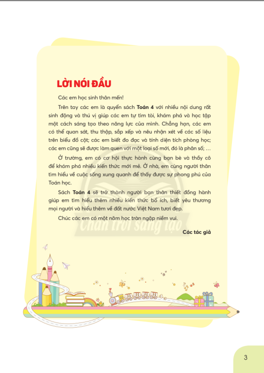 Tải PDF shs Toán 4 (tập 1) Chân trời sáng tạo