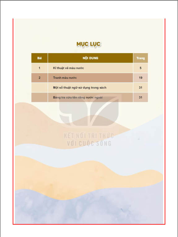 Tải PDF shs Mĩ thuật 11 – Hội hoạ Kết nối tri thức