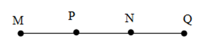 Trắc nghiệm bài 33: Điểm nằm giữa hai điểm. Tia